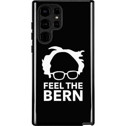 Feel The Bern Outline Galaxy S22 Ultra Pro Case
