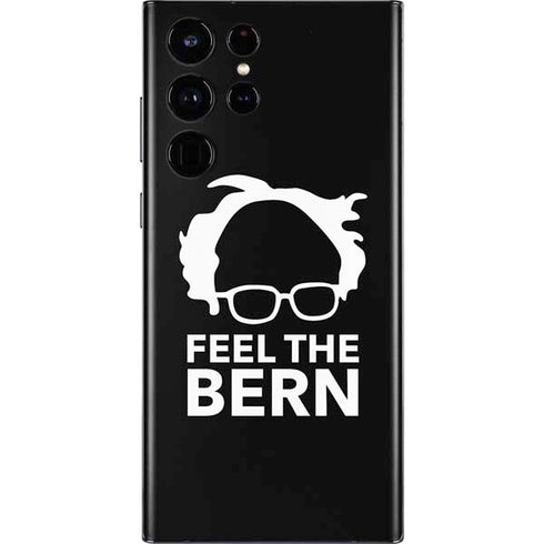 Feel The Bern Outline Galaxy S22 Ultra Skin