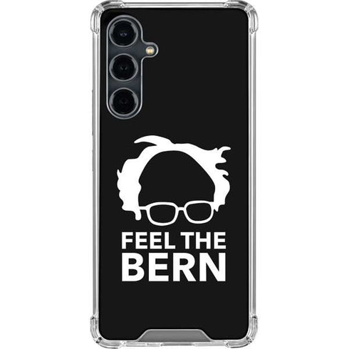 Feel The Bern Outline Galaxy S23 FE Clear Case