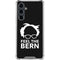 Feel The Bern Outline Galaxy S23 FE Clear Case