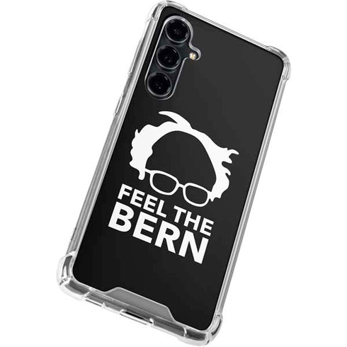 Feel The Bern Outline Galaxy S23 FE Clear Case