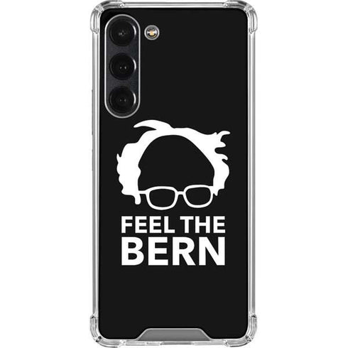 Feel The Bern Outline Galaxy S23 Plus Clear Case