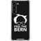 Feel The Bern Outline Galaxy S23 Plus Clear Case
