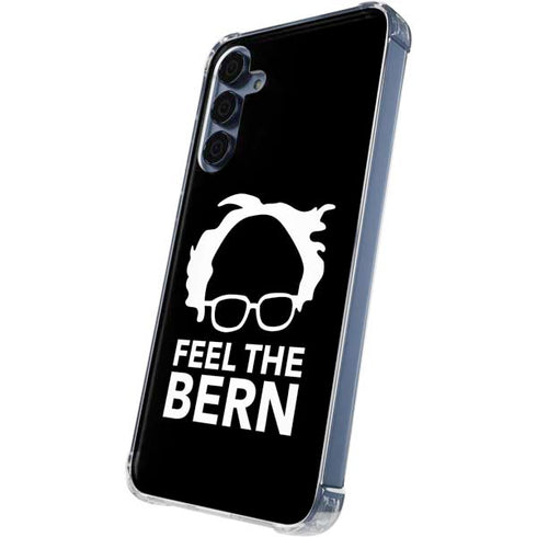 Feel The Bern Outline Galaxy S24 Clear Case