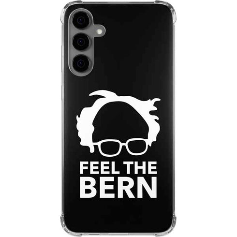 Feel The Bern Outline Galaxy S24 Plus Clear Case