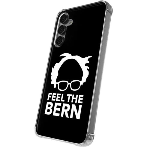 Feel The Bern Outline Galaxy S24 Plus Clear Case