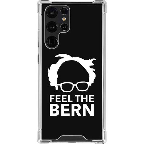 Feel The Bern Outline Galaxy S24 Ultra Clear Case