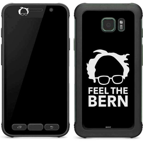 Feel The Bern Outline Galaxy S7 Active Skin
