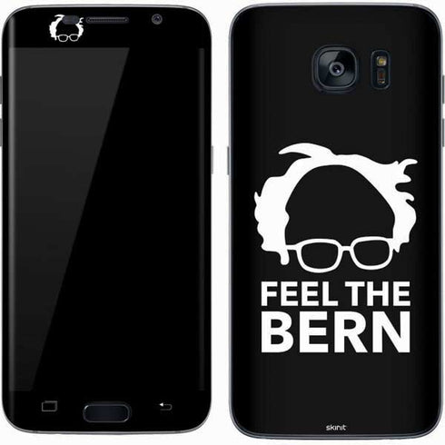 Feel The Bern Outline Galaxy S7 Skin