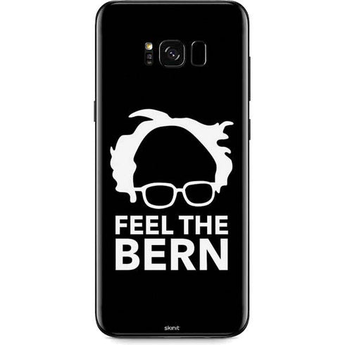 Feel The Bern Outline Galaxy S8 Plus Skin