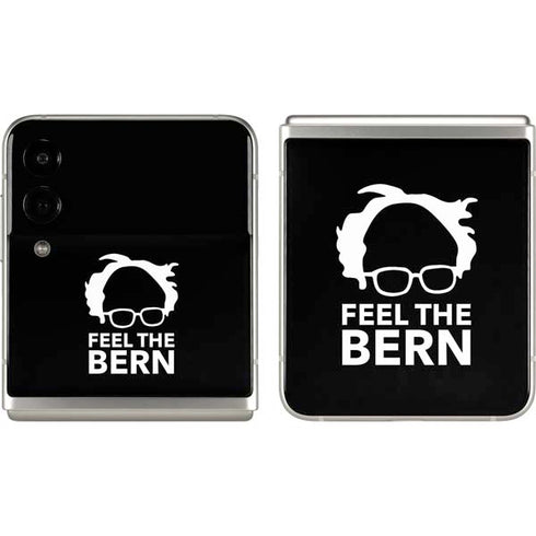 Feel The Bern Outline Galaxy Z Flip3 5G Skin