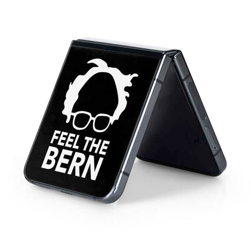 Feel The Bern Outline Galaxy Z Flip5 5G Skin