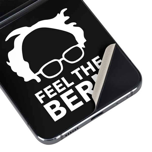 Feel The Bern Outline Galaxy Z Flip5 5G Skin