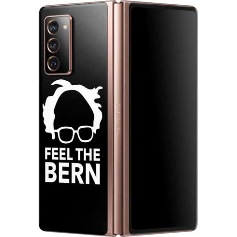 Feel The Bern Outline Galaxy Z Fold2 5G Skin