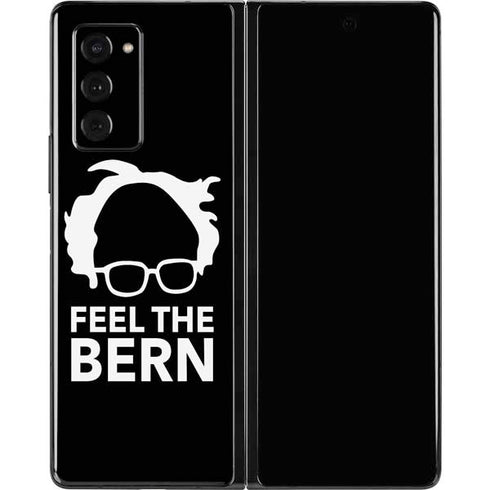 Feel The Bern Outline Galaxy Z Fold2 5G Skin