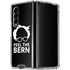 Feel The Bern Outline Galaxy Z Fold4 5G Clear Case