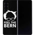 Feel The Bern Outline Galaxy Z Fold4 5G Skin
