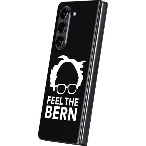 Feel The Bern Outline Galaxy Z Fold5 5G Skin