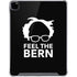 Feel The Bern Outline iPad Pro 12.9in (2020) Clear Case