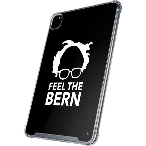 Feel The Bern Outline iPad Pro 12.9in (2020) Clear Case