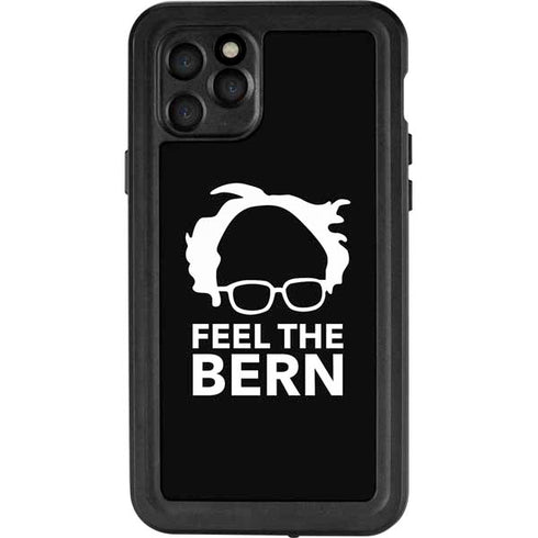 Feel The Bern Outline iPhone 11 Pro Waterproof Case