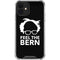 Feel The Bern Outline iPhone 12 Clear Case