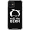Feel The Bern Outline iPhone 12 Mini Clear Case