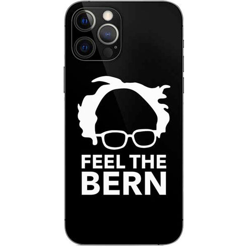 Feel The Bern Outline iPhone 12 Pro Skin