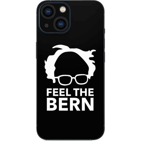 Feel The Bern Outline iPhone 13 Mini Skin