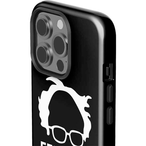 Feel The Bern Outline iPhone 13 Pro Impact Case