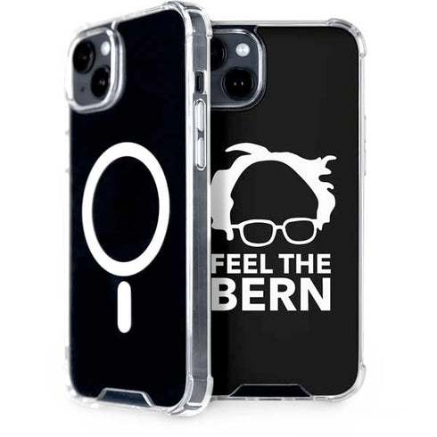 Feel The Bern Outline iPhone 14 MagSafe Case