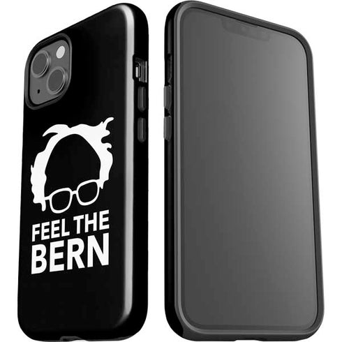 Feel The Bern Outline iPhone 15 Impact Case