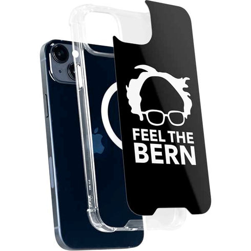 Feel The Bern Outline iPhone 14 Plus MagSafe Case