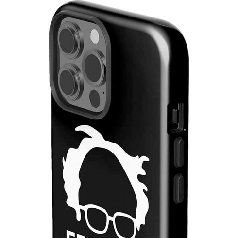 Feel The Bern Outline iPhone 15 Pro Max Impact Case