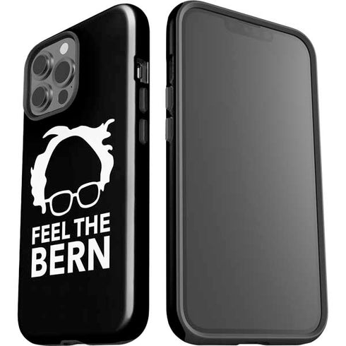 Feel The Bern Outline iPhone 15 Pro Max Impact Case