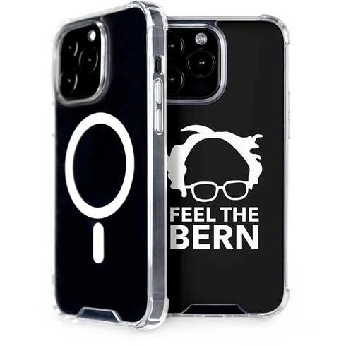 Feel The Bern Outline iPhone 15 Pro Max MagSafe Case