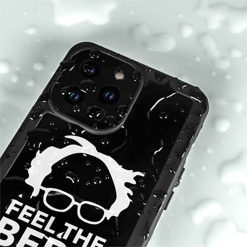 Feel The Bern Outline iPhone 14 Pro Max Waterproof Case