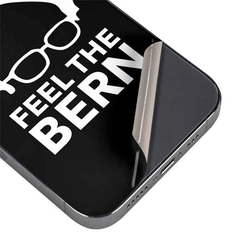 Feel The Bern Outline iPhone 14 Pro Skin