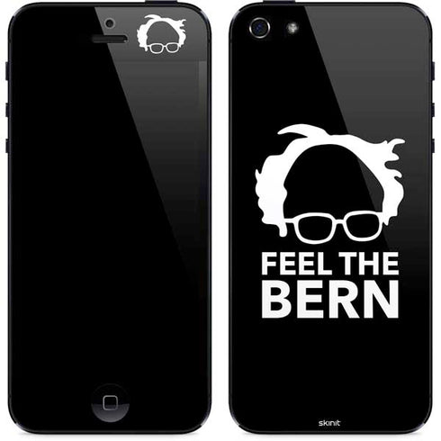 Feel The Bern Outline iPhone 5/5s/5SE Skin