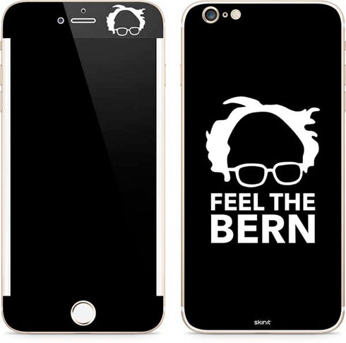 Feel The Bern Outline iPhone 6/6s Plus Skin