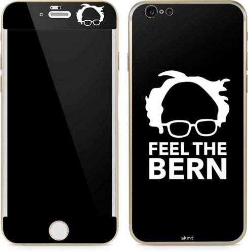 Feel The Bern Outline iPhone 6/6s Skin