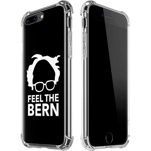 Feel The Bern Outline iPhone 7/8 Plus Clear Case