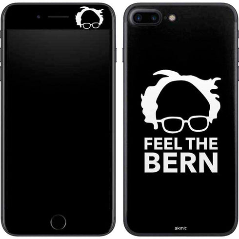 Feel The Bern Outline iPhone 8 Plus Skin