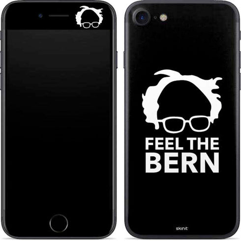 Feel The Bern Outline iPhone 8 Skin