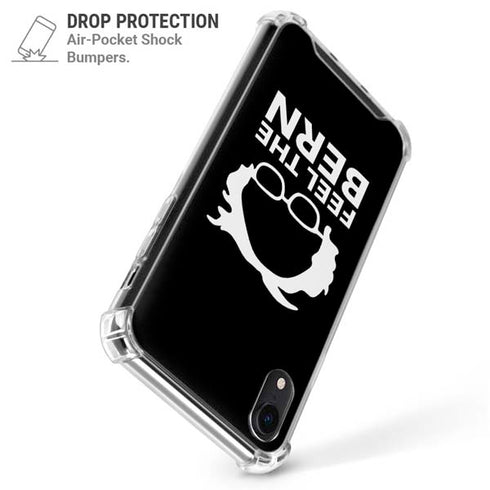 Feel The Bern Outline iPhone XR Clear Case