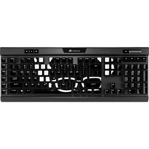 Feel The Bern Outline K95 RGB PLATINUM Mechanical Gaming Keyboard Skin