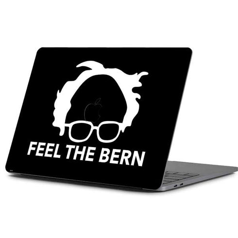 Feel The Bern Outline Apple MacBook Pro 13-inch Skin