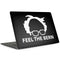 Feel The Bern Outline Apple MacBook Pro 15-inch Skin