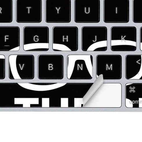 Feel The Bern Outline Magic Keyboard Skin