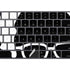 Feel The Bern Outline Magic Keyboard with Numeric Keypad Skin